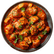 © Nahin - Chicken Tikka Masala on a plate isolated on transparent background.png