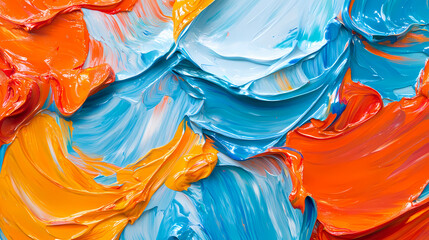 Poster - abstract colorful background