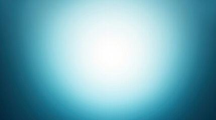 Wall Mural - Abstract gradient background with a bright white center fading into shades of blue towards the edges.