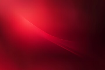 Poster - Abstract Red Gradient Background