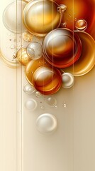 Wall Mural -   A close-up of a cell phone with many bubbles on its back against a white background