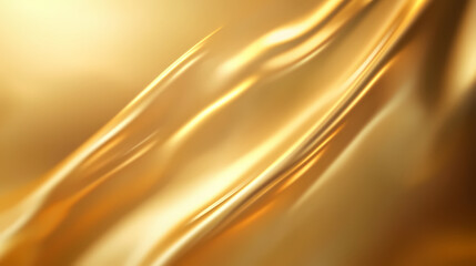 Gold gradient blurred background with soft glowing backdrop, background texture for design. Soft Glow. Illustration