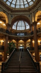 Canvas Print - Interior of Queen Victoria Building in Sydney, NSW.