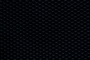 Close-up of black speaker background,Close up of a black gray protective metal net of a speaker grille