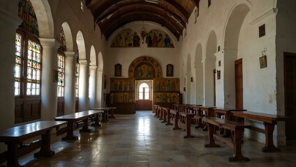 Canvas Print - Kykkos Monastery, Cyprus, May 29, 2014.