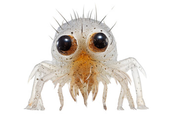 Poster - Microscopic view of a rotifer in water, showcasing the intricate details of microscopic animals ,Isolated on transparent background.,Isolated on transparent background
