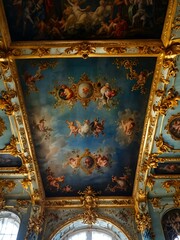 Poster - Painted ceiling in the Catherine Palace, St. Petersburg.