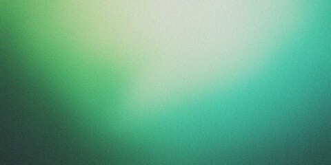 Soft light green background with a smooth texture creating a tranquil atmosphere, grainy gradient background texture. Colorful digital grain soft noise effect 