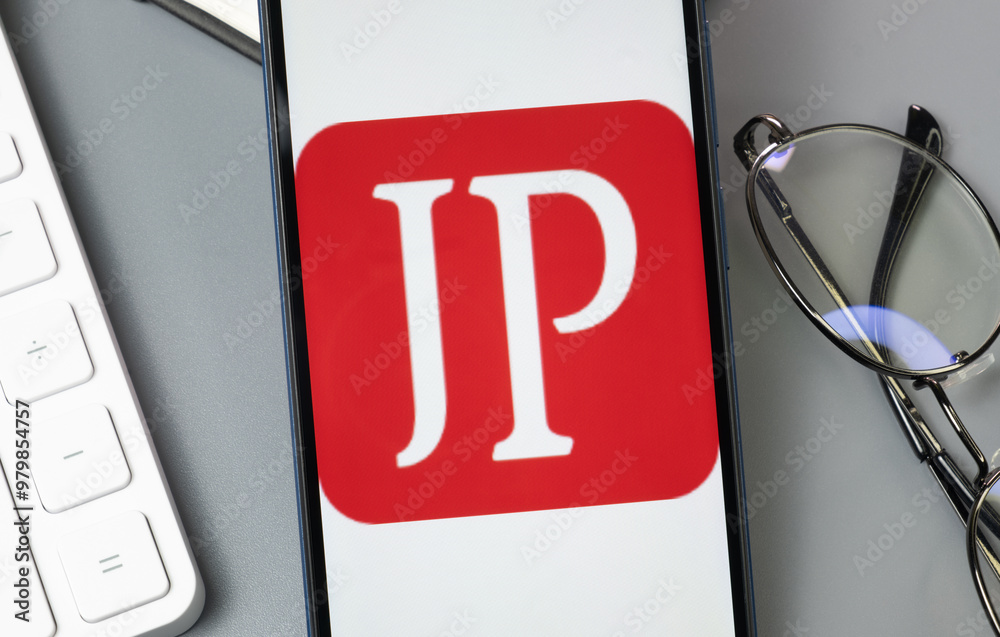 New York, USA - 30 August 2024: The Jerusalem Post JP Logo on Phone ...