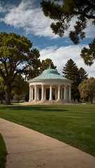 Canvas Print - The Pavilion at Cheesman Park, Denver.