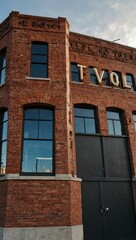 Sticker - Tivoli Brewing Company building in downtown Denver.