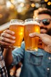 © Amara - Golden Hour Cheers A Toast to Friendship and Cold Beer
