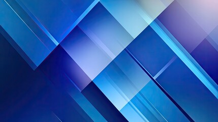 A vibrant blue abstract background with sharp geometric lines and soft gradients for a bold, clean design.