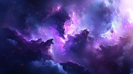 Wall Mural - stary night cosmos. universe science astronomy. colorful space galaxy cloud nebula. illustration for