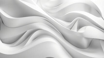 A white background with a wave pattern