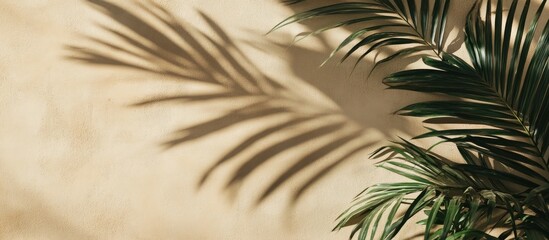 Poster - Palm Leaf Shadow