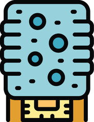 Poster - Maintaining optimal temperature in electronic devices, a cooling system efficiently dissipates heat