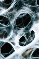 Poster - A close-up shot of a bunch of scissors on a surface, ready for use