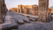 © Aria Brauchli - Crosswalk Stepping Stones in the Streets of Pompeii