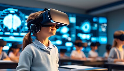 Engaging Classroom Experience with Elementary Student Using VR Headset and AI Technology for Innovative Learning and Interactive Education