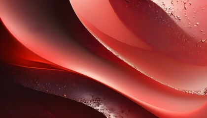 Wall Mural - Vibrant Abstract Red Gradient Texture for Valentines Day and Christmas Backgrounds