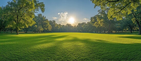 Wall Mural - Sunlit Meadow