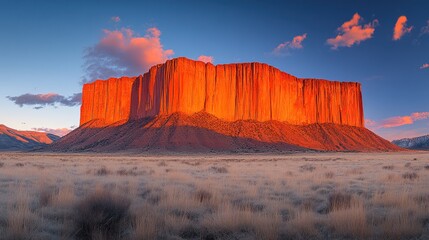 Wall Mural - Monument Valley Mesa at Sunset