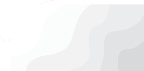 Wall Mural - minimal grey white abstract background with dynamic waves. perfect for banner, background, template,