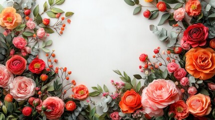 Sticker - Floral Frame