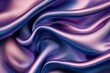 © Outkast - Close-up of Silky, Iridescent Fabric with Purple and Blue Hues