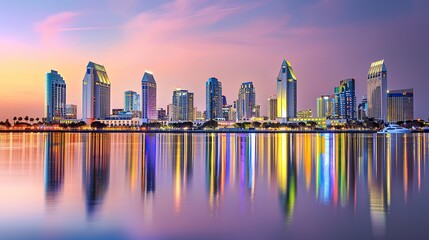 Wall Mural - Downtown_San_Diego_skyline_in_California_USA