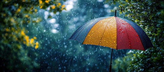 Canvas Print - Rainy Day Umbrella