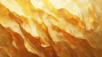 Poster - Abstract art painting featuring a poly golden background Ideal for wall decoration wallpaper murals carpets or framing as artwork
