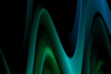 Wall Mural - Tosca color gradient. Abstract background with tosca green smoke pattern.