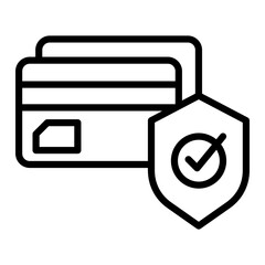 Canvas Print - Secure Payment Icon