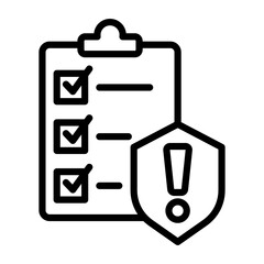 Poster - Risk Assessment Icon