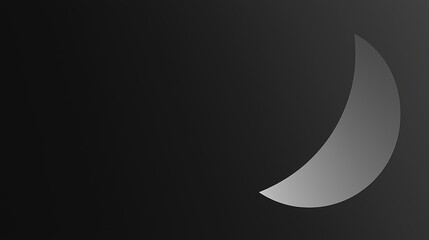 Minimalist Dark Gradient Wallpaper. Beautiful Black And Grey Wallpaper.