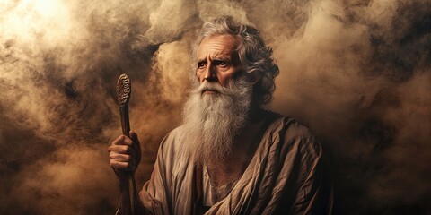 Wall Mural - moses - christian saint