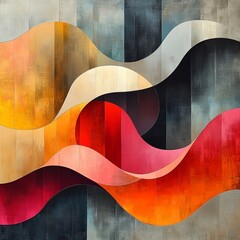 Poster - Abstract Waves