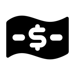 Money Wave Dollar Icon