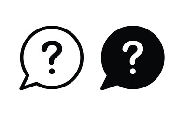 Poster - Question mark icon, question sign vector design