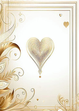 Floral Vector Design Element wedding invitation card template