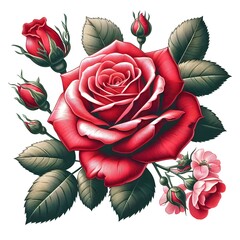 Wall Mural - bouquet of roses