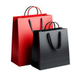 © MI - shopping bag on png background for black friday sale