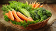 © Aziko - fresh carrots in the basket