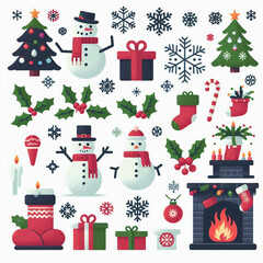 Poster - Christmas Icons