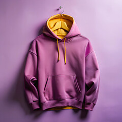 Realistic hoodie and sweatshirt mockup Stylish Hoodies Mockup front view 