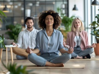 Mindfulness and Wellness Practices Embraced in Modern Workplace Environment