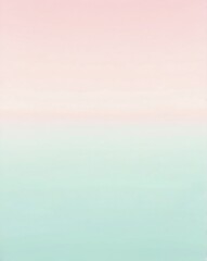  Soft pastel gradient of baby pink to mint green