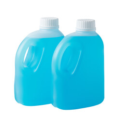 Two bottles of antibacterial hand sanitizer transparent png